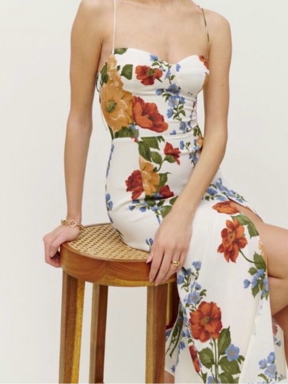 Reformation Juliette Dress Floral